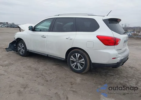 2017 Nissan Pathfinder Sl из США, поврежденный, VIN 5N1DR2MM9HC659006